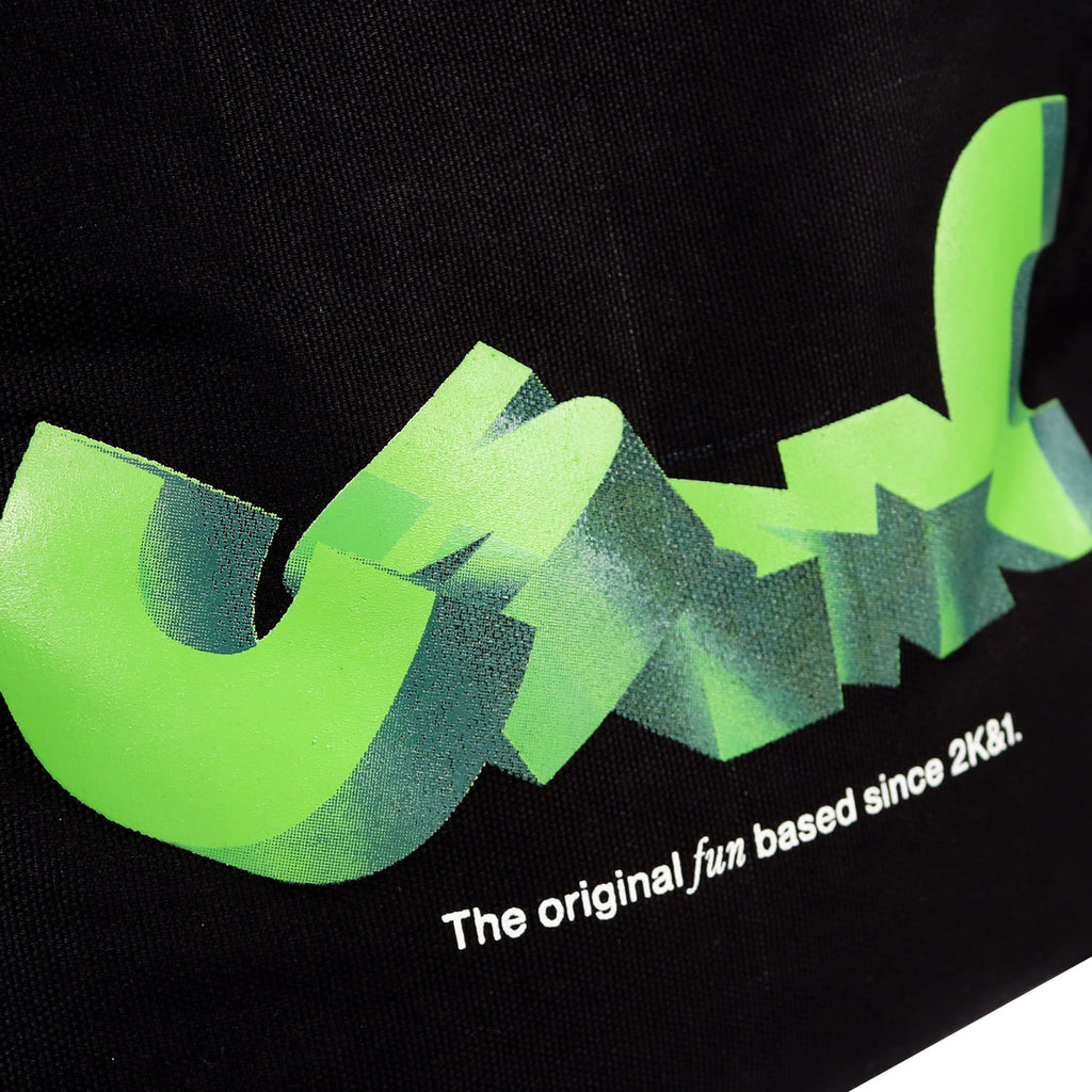 3D TYPE BLACK TOTE BAG - Cosmic Clothes Official