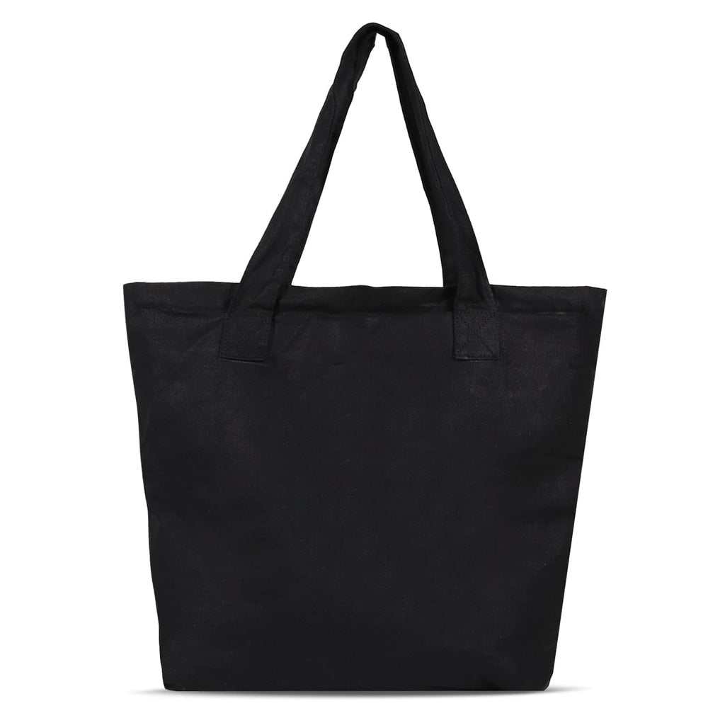 3D TYPE BLACK TOTE BAG - Cosmic Clothes Official