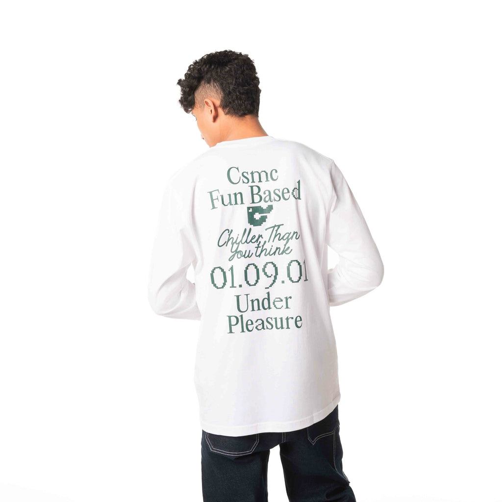AVALONE WHITE LONG SLEEVE - Cosmic Clothes Official