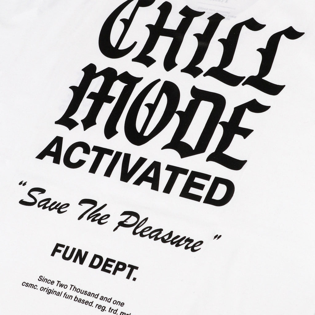 CHILL MODE WHITE - Cosmic Clothes Official