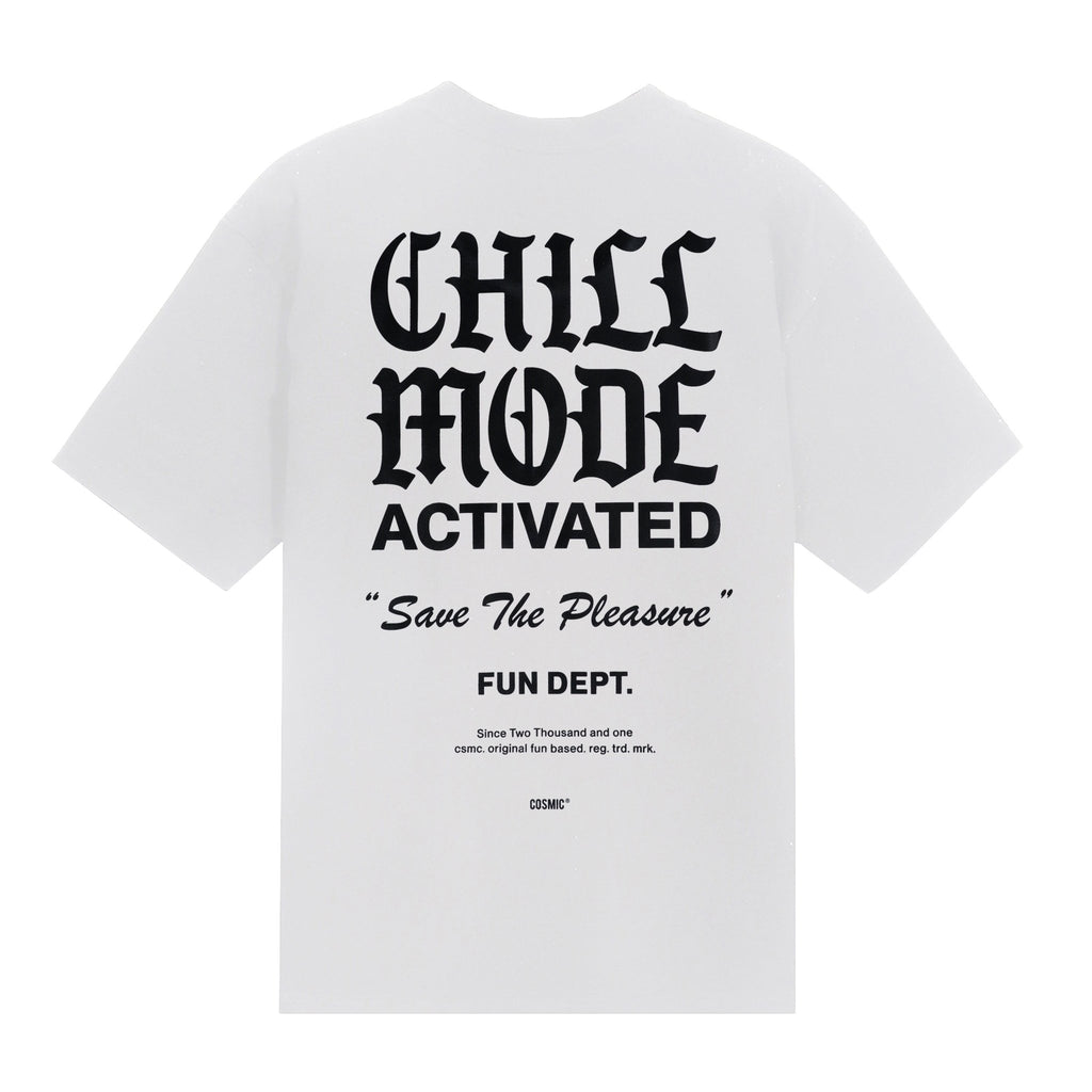 CHILL MODE WHITE - Cosmic Clothes Official