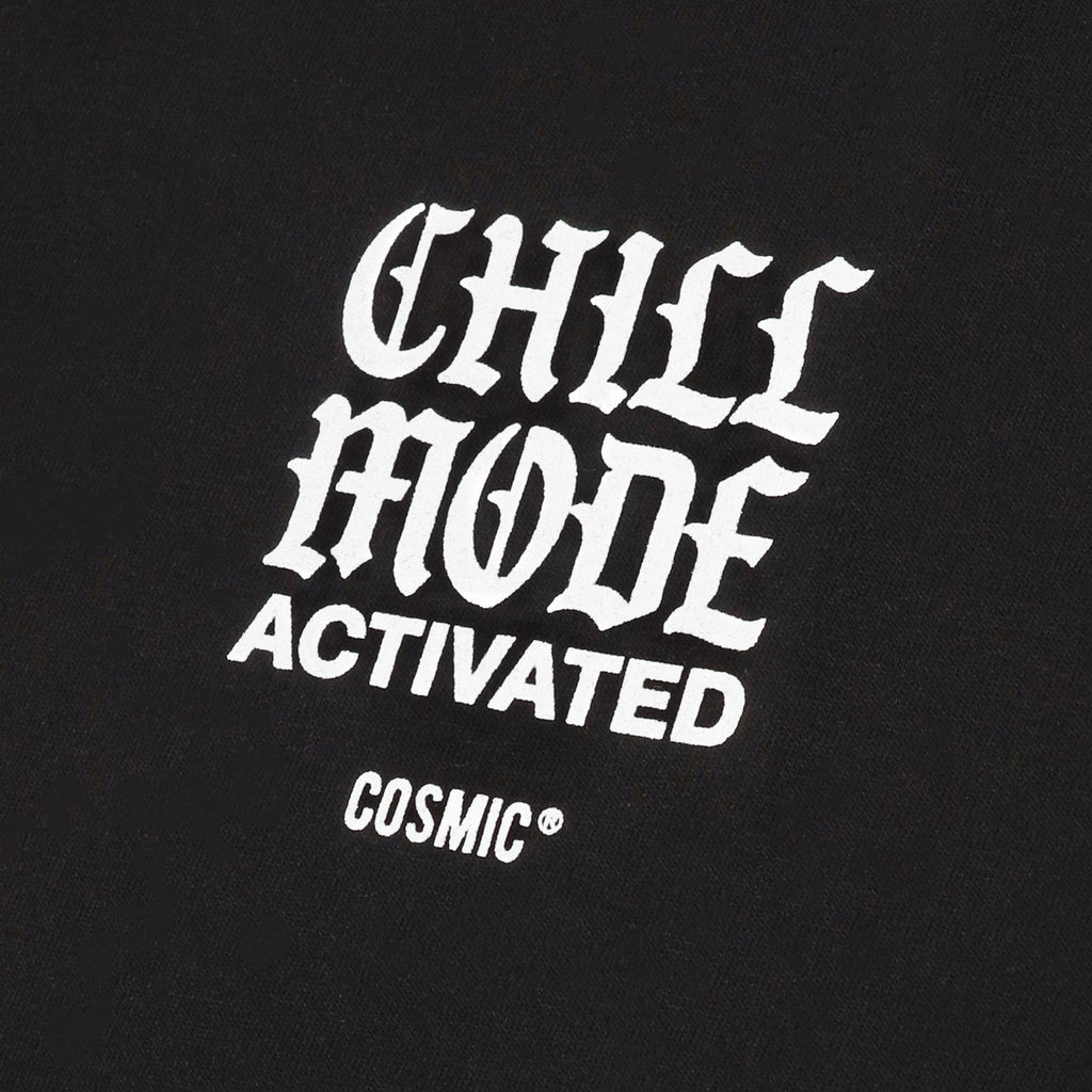 CHILL MODEL BLACK LONGSLEEVE - Cosmic Clothes Official