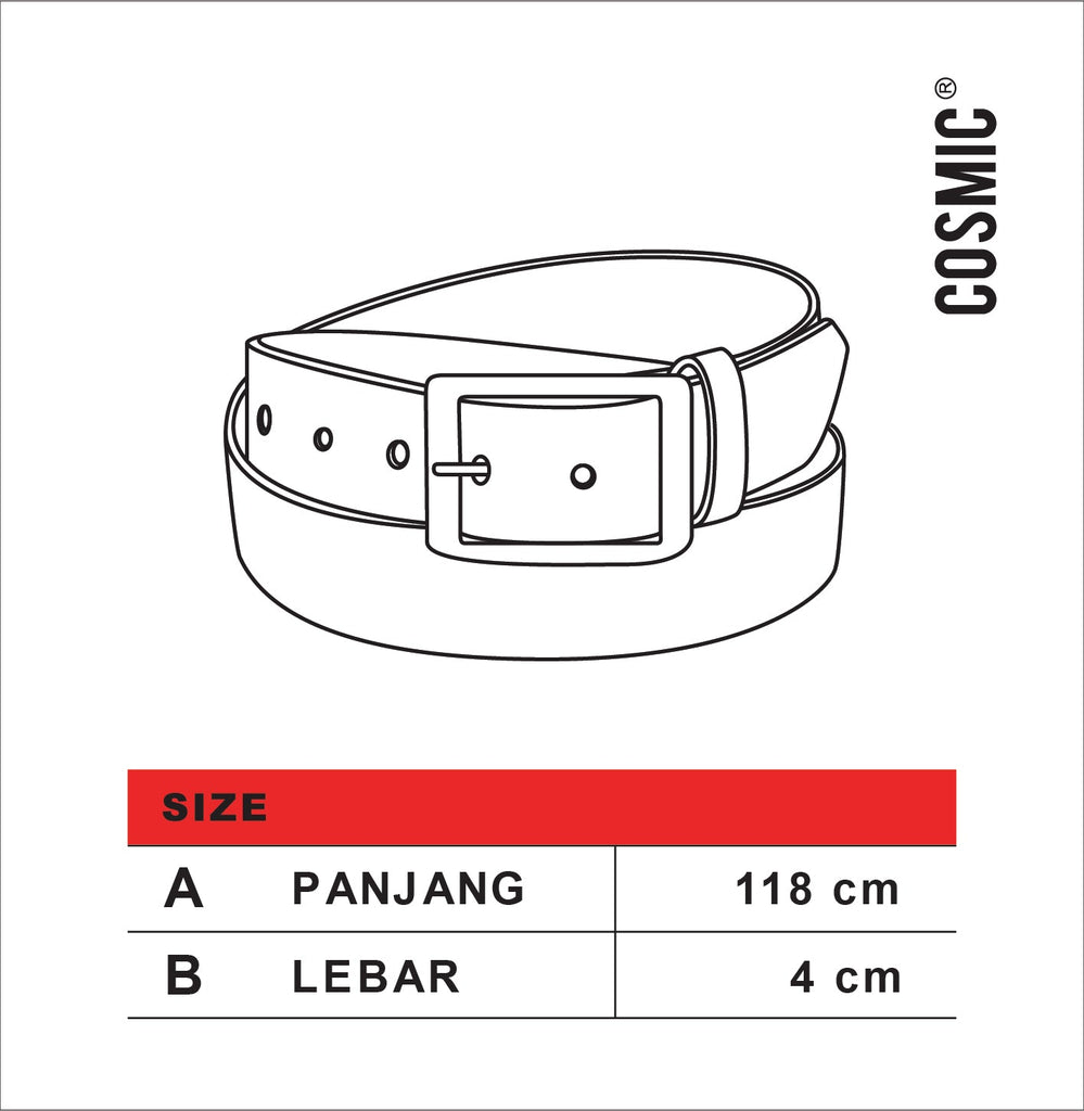 Cosmic Belt VISSER CAMEL - Cosmic Clothes Official