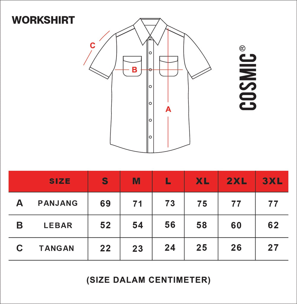 Cosmic Kemeja TORINO BLACK - Cosmic Clothes Official