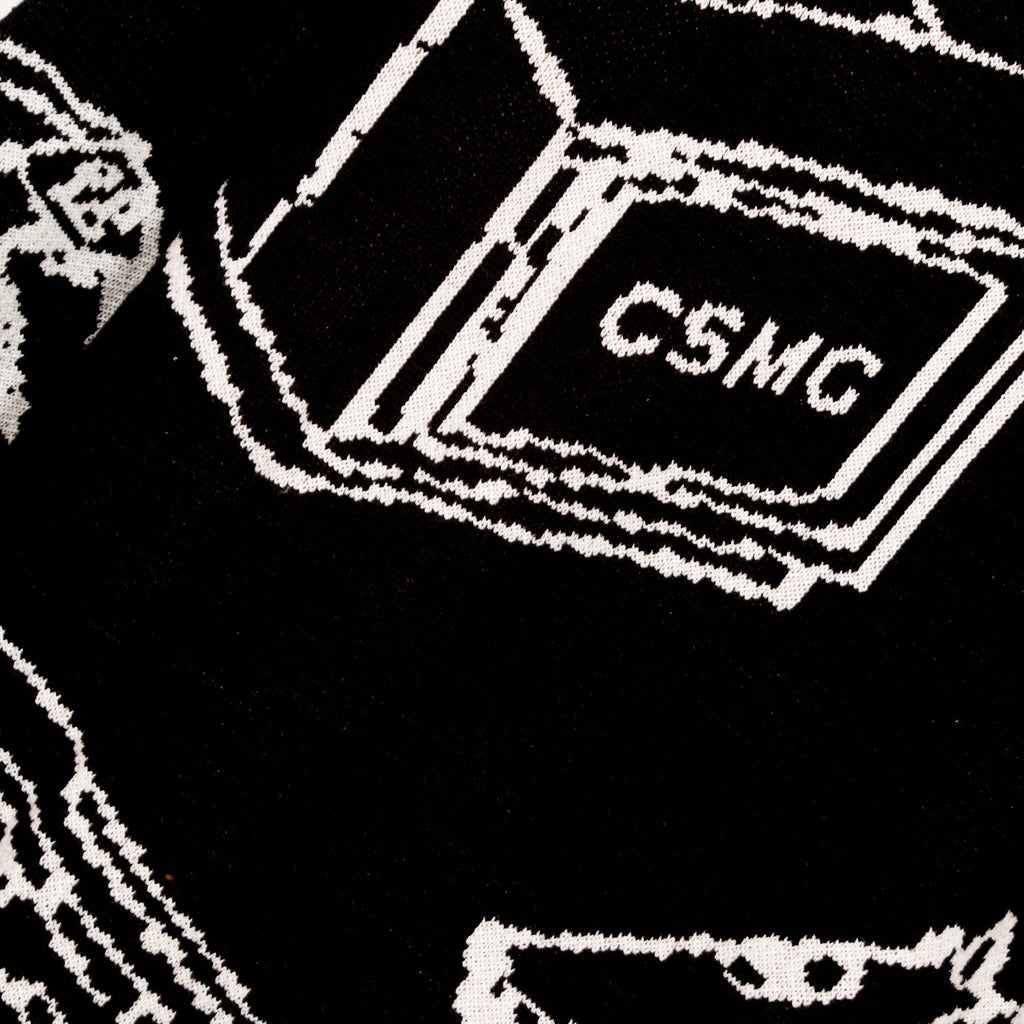 Cosmic Knit Sweater CONSOLA KNIT BLACK - Cosmic Clothes Official