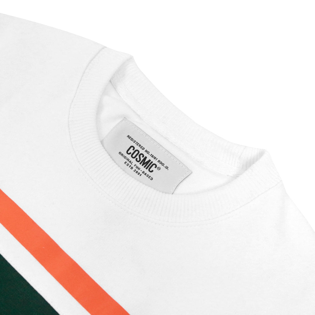 Cosmic Sweater Crewneck PERCIVAL WHITE - Cosmic Clothes Official