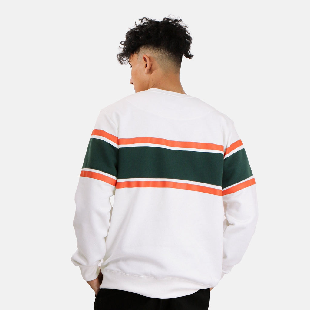 Cosmic Sweater Crewneck PERCIVAL WHITE - Cosmic Clothes Official