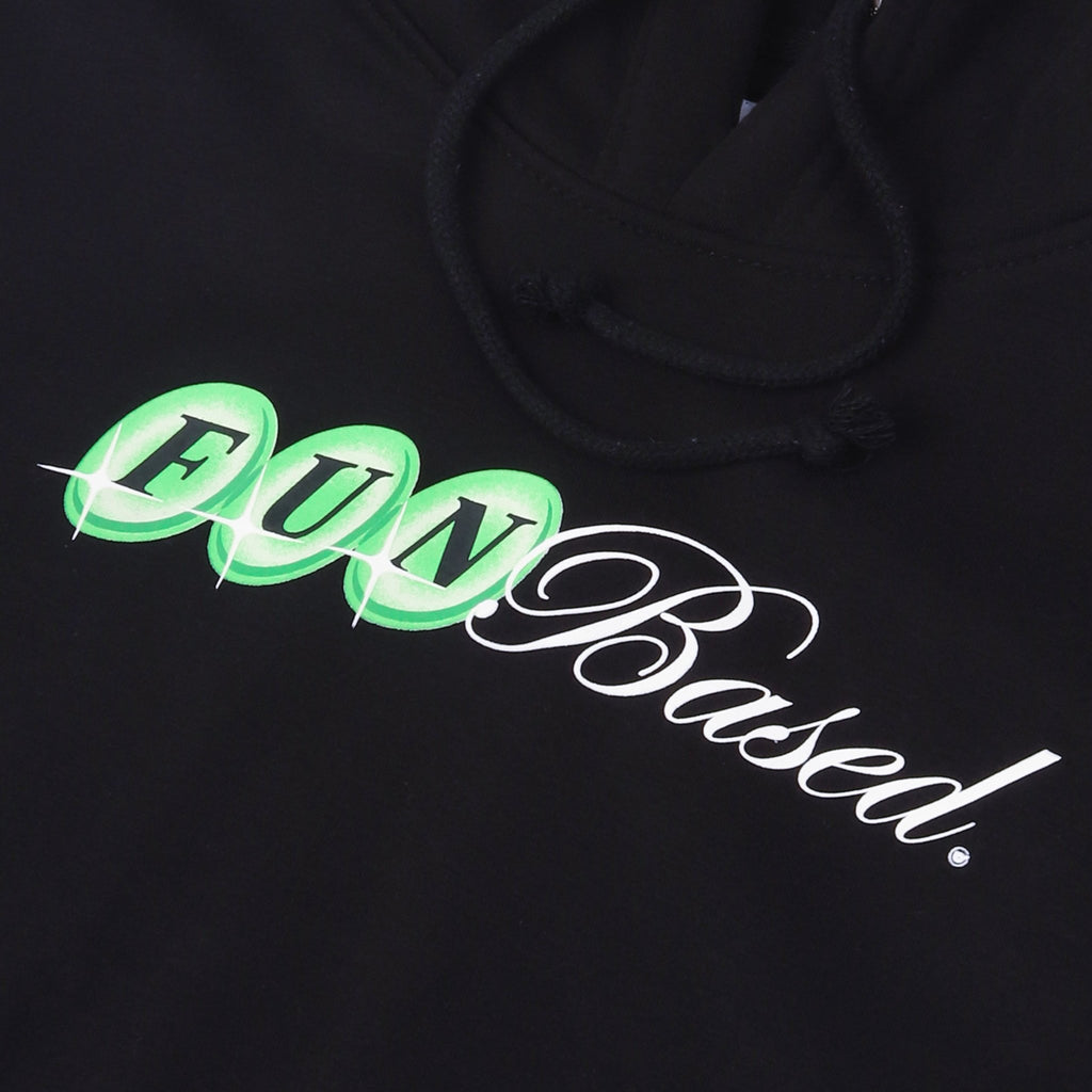 Cosmic Sweater Hoodie HAPPY 5 BLACK - Cosmic Clothes Official