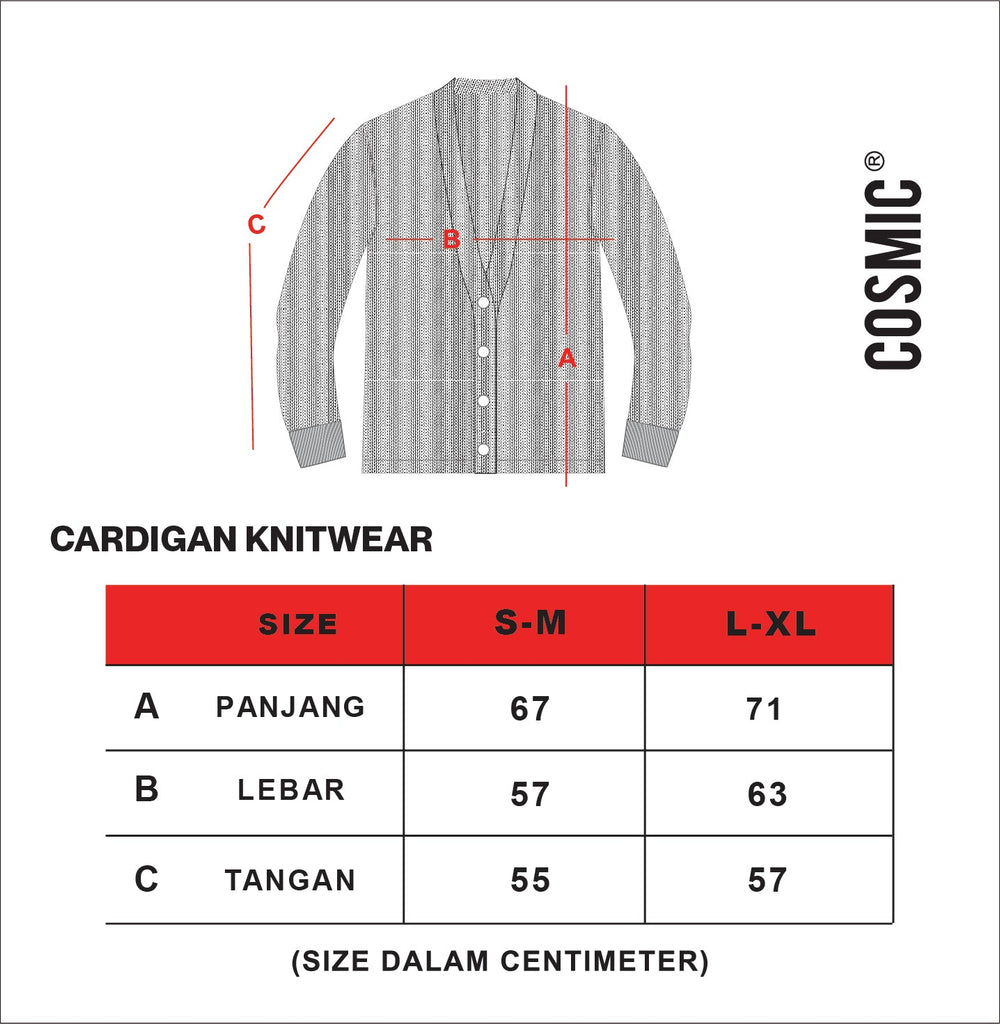 Cosmic Sweater Knit Zipper HANZER BLACK - Cosmic Clothes Official