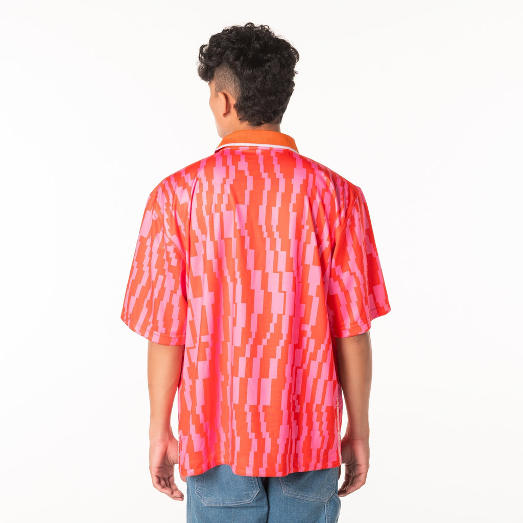 Cosmic T-Shirt Jersey PIXWAVE ORANGE - Cosmic Clothes Official