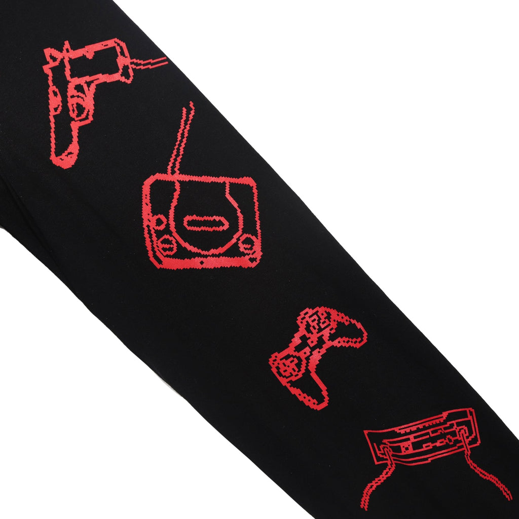 Cosmic T-Shirt Pria LEIGHTONE BLACK LS Lengan Panjang - Cosmic Clothes Official