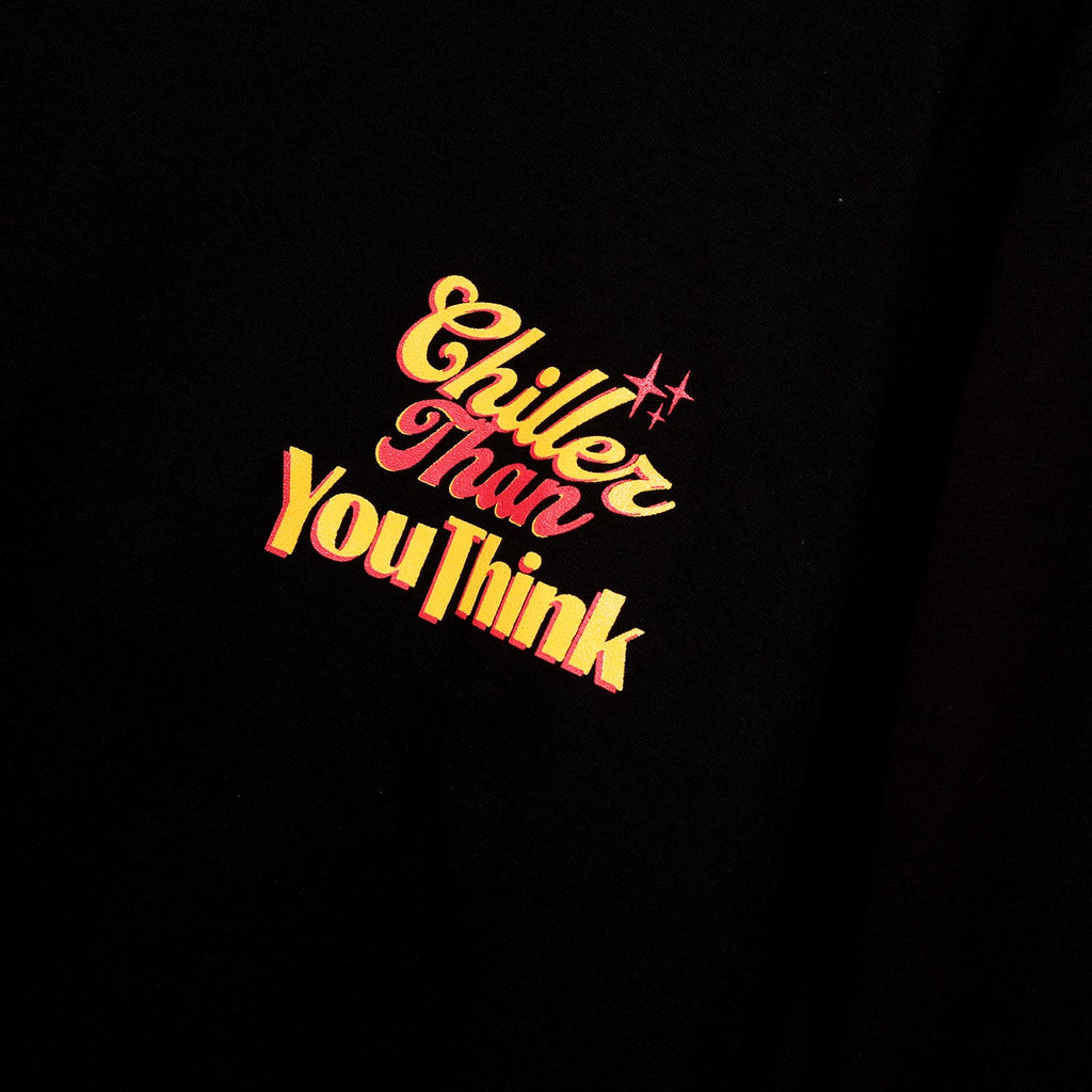 Cosmic T-Shirt Pria Lengan Panjang HARMSEN LS BLACK - Cosmic Clothes Official