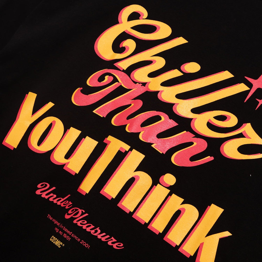 Cosmic T-Shirt Pria Lengan Panjang HARMSEN LS BLACK - Cosmic Clothes Official