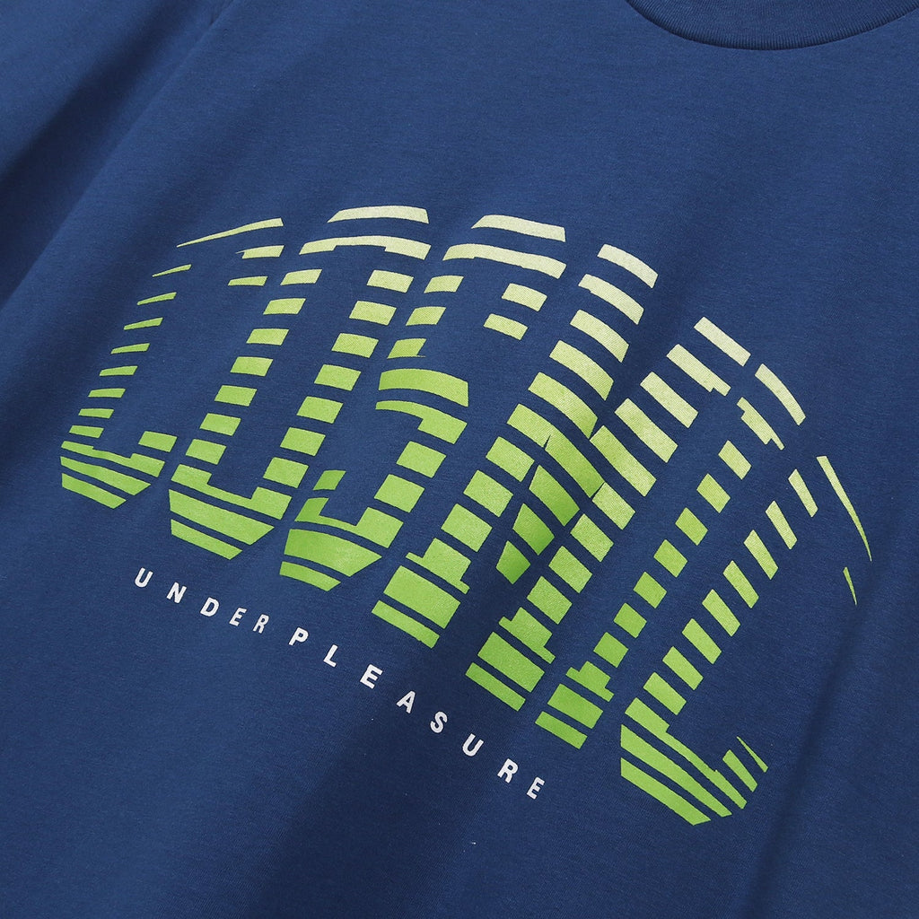 Cosmic T-Shirt Pria WARP COLLEGE SS BLUE - Cosmic Clothes Official