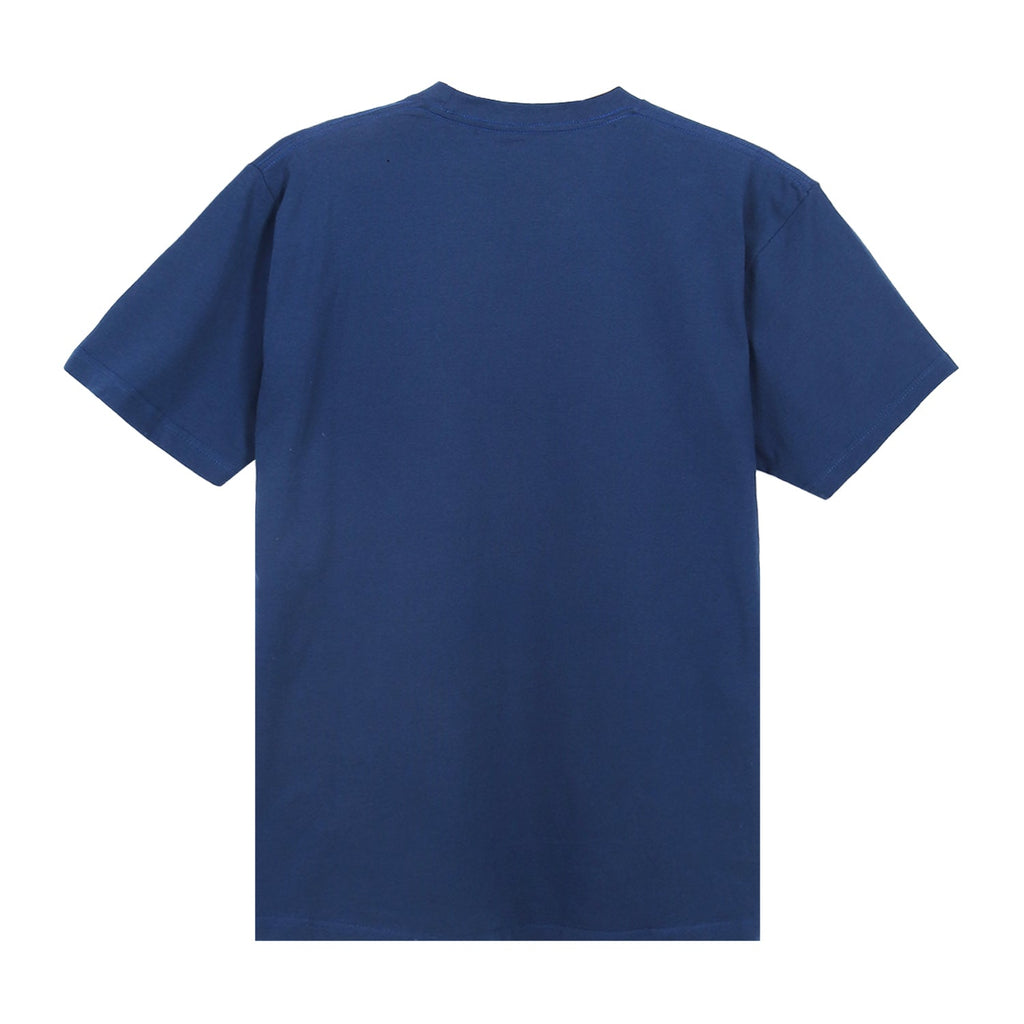 Cosmic T-Shirt Pria WARP COLLEGE SS BLUE - Cosmic Clothes Official