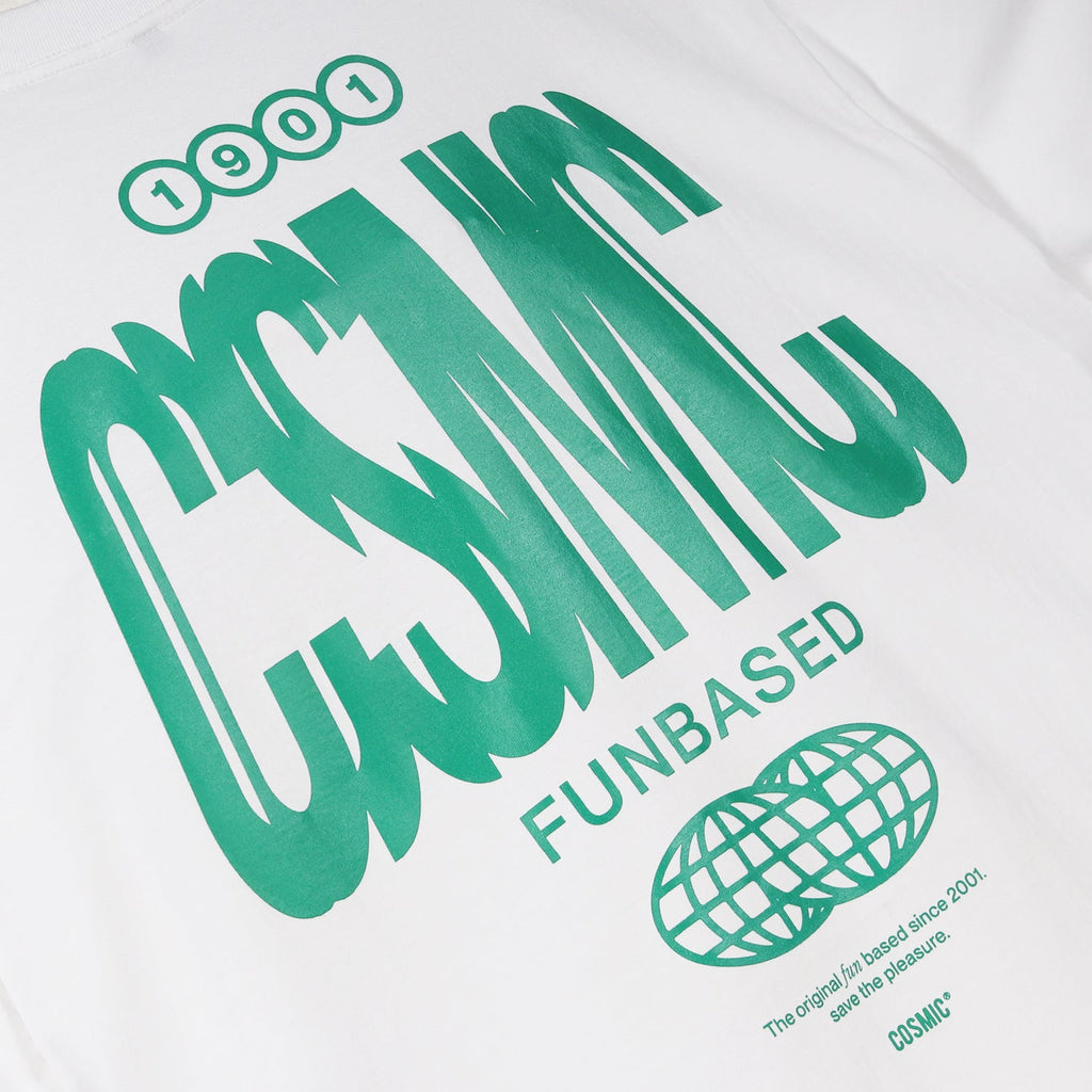 Cosmis T-shirt Kaos Pria SHELVES WHITE - Cosmic Clothes Official