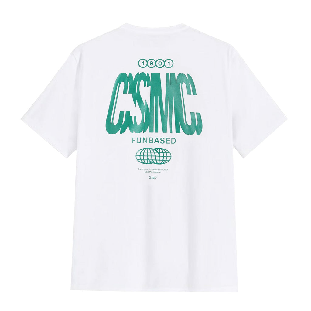 Cosmis T-shirt Kaos Pria SHELVES WHITE - Cosmic Clothes Official