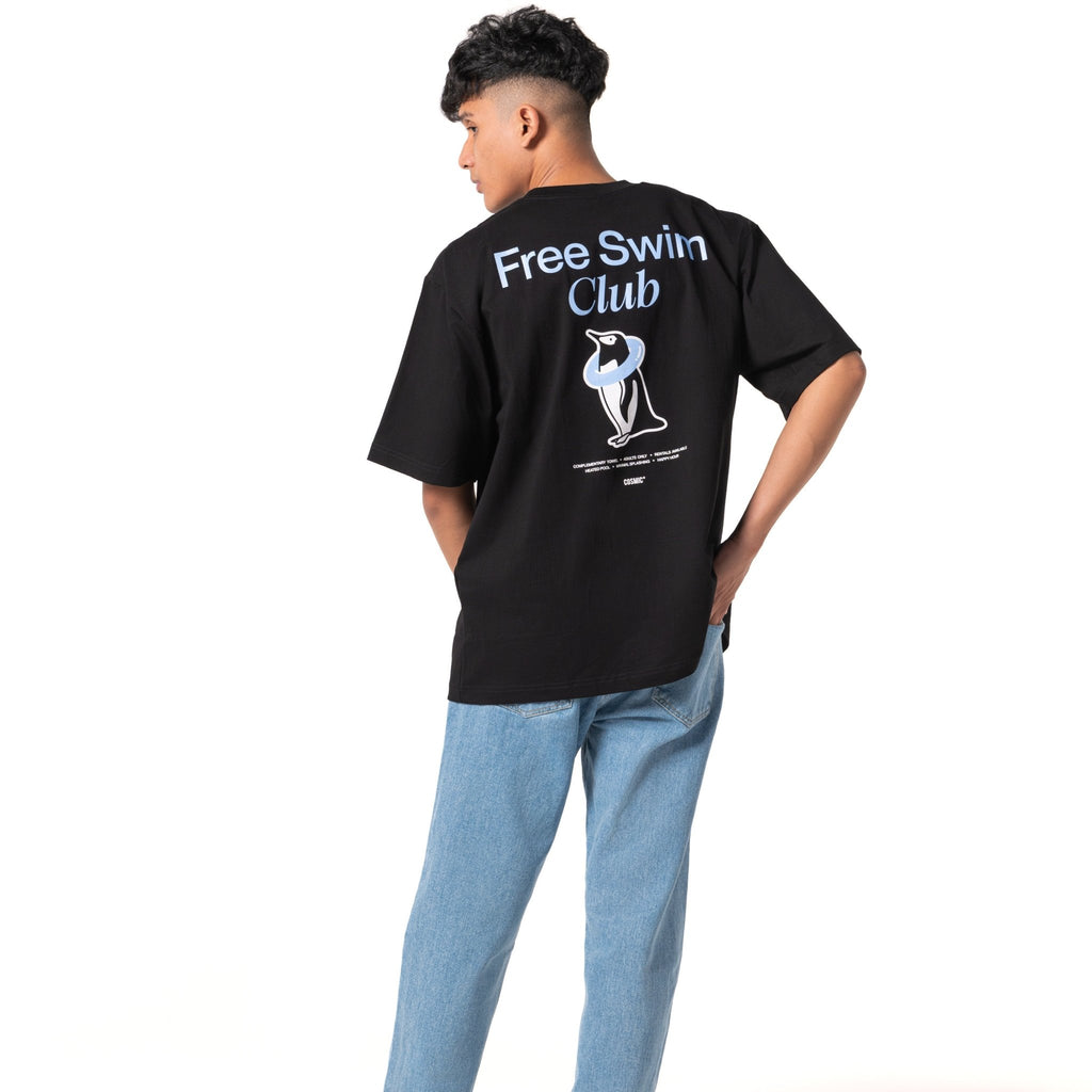 FREE SWIM BLACK - Cosmic Clothes Official