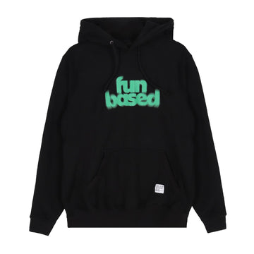 FUN BLURED BLACK HOODIE - Cosmic Clothes Official