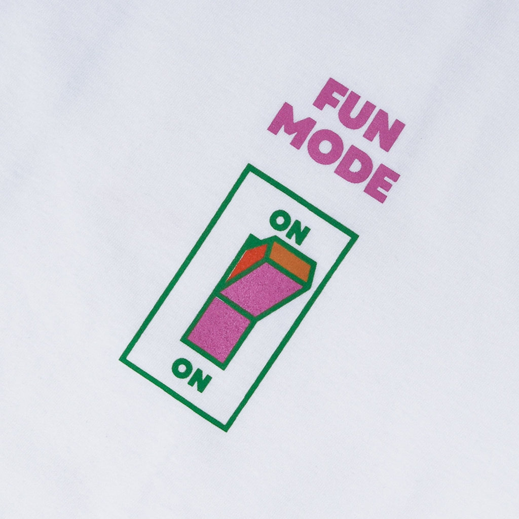 FUN MODE WHITE - Cosmic Clothes Official