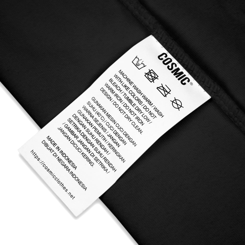 FUN SIGN LONGSLEEVE BLACK - Cosmic Clothes Official