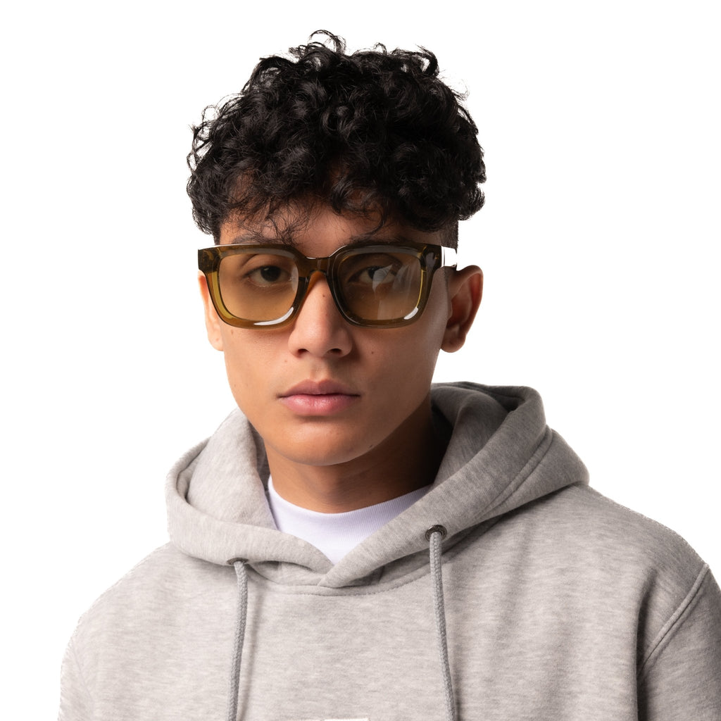 FUZZY CLEAR OLIVE - Cosmic Clothes Official