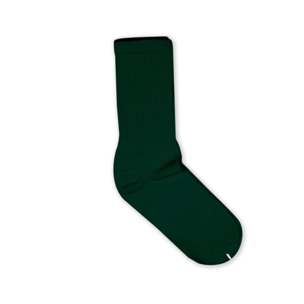 GREEN BASIC SOCKS - Cosmic Clothes Official