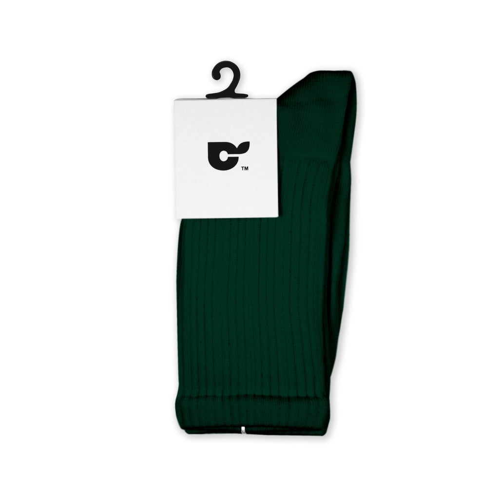 GREEN BASIC SOCKS - Cosmic Clothes Official
