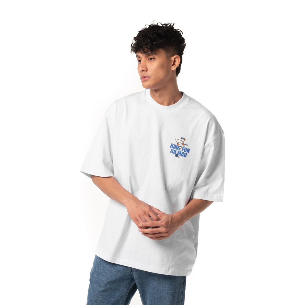 HAVE FUN GO MAD WHITE - Cosmic Clothes Official