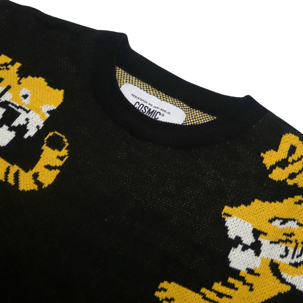 KNIT TIGRE BLACK - Cosmic Clothes Official