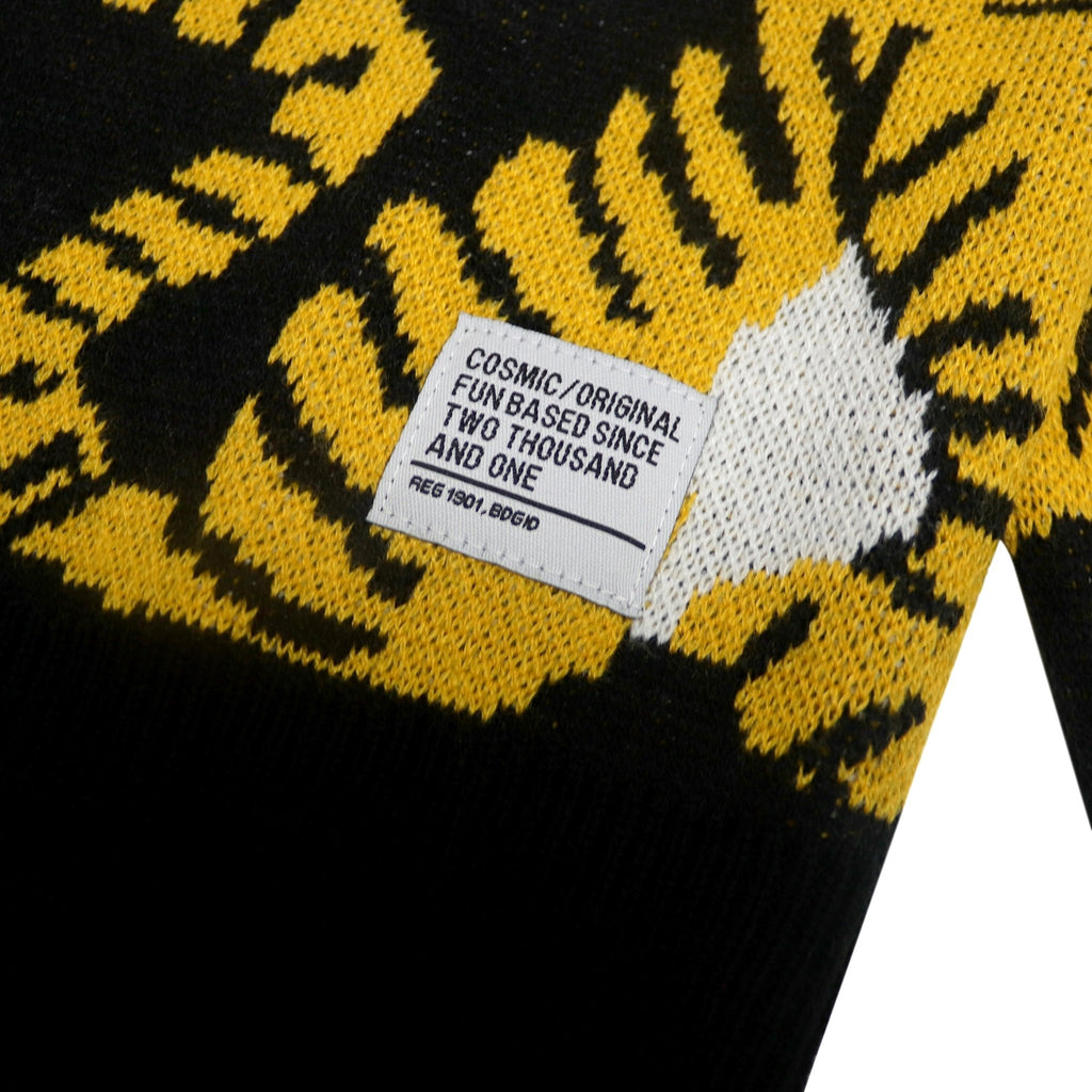 KNIT TIGRE BLACK - Cosmic Clothes Official