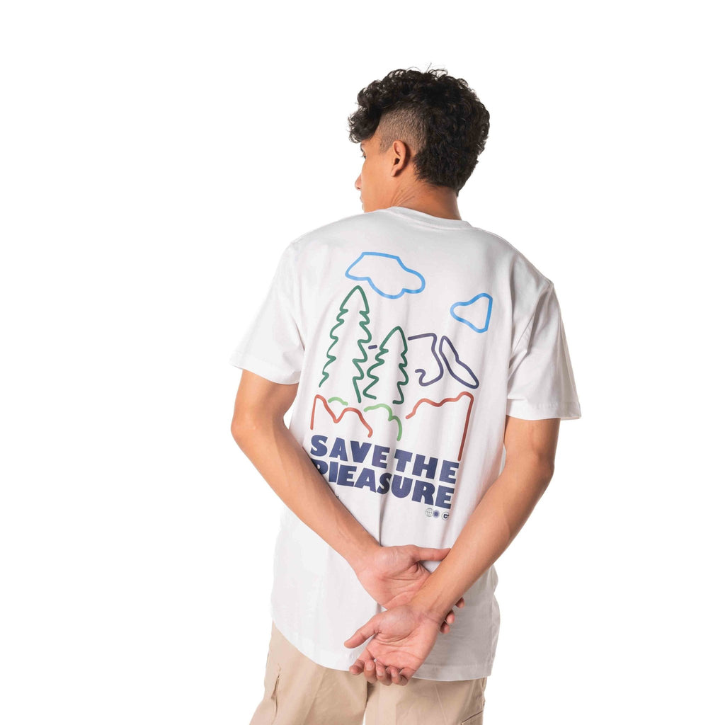 LINE NATURE WHITE - Cosmic Clothes Official