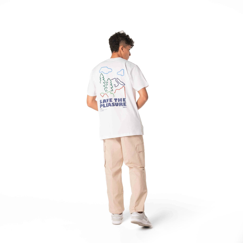 LINE NATURE WHITE - Cosmic Clothes Official