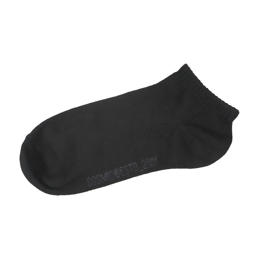 MAHONE ANKLE BLACK SOCKS - Cosmic Clothes Official