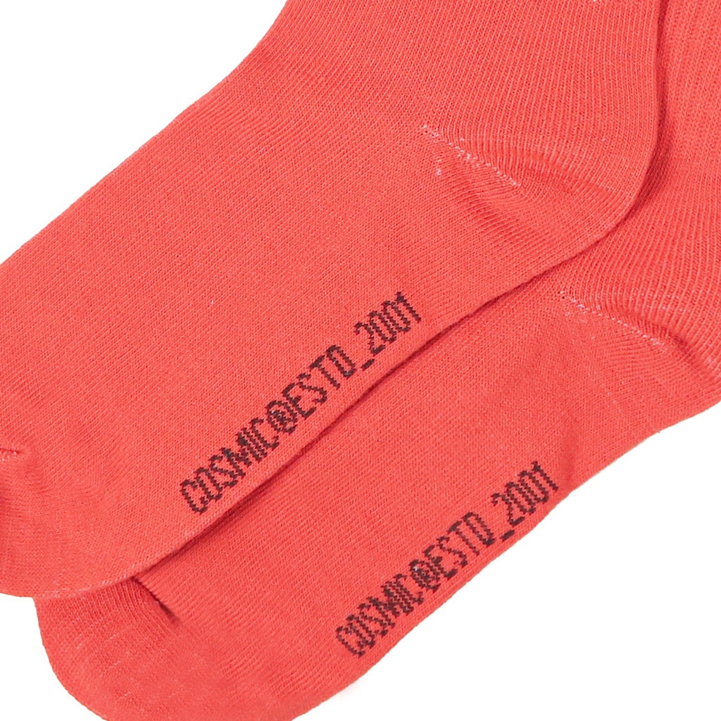 MELTED ORANGE SOCKS - Cosmic Clothes Official