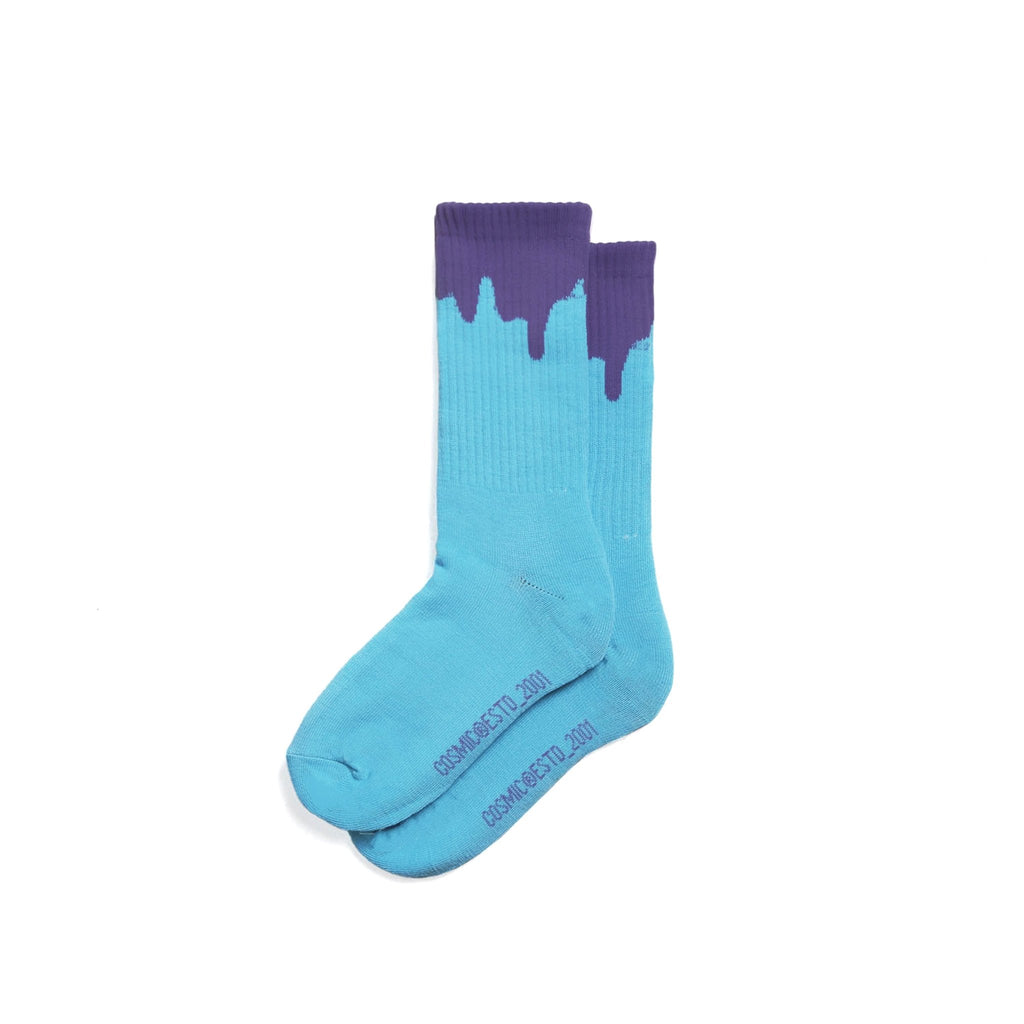 MELTED SOCK BUBBLE GUM PURPLE - Cosmic Clothes Official
