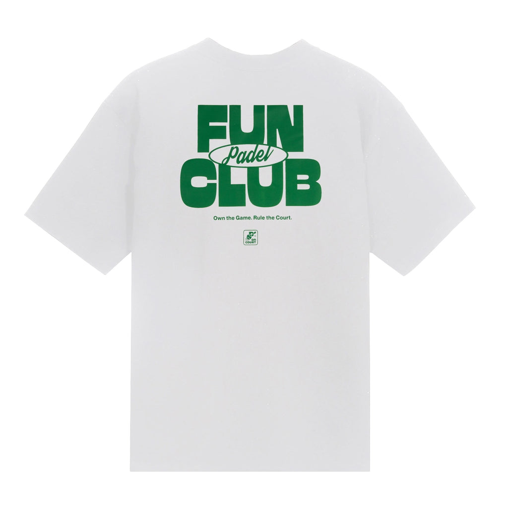ON COURT FUN CLUB WHITE - Cosmic Clothes Official