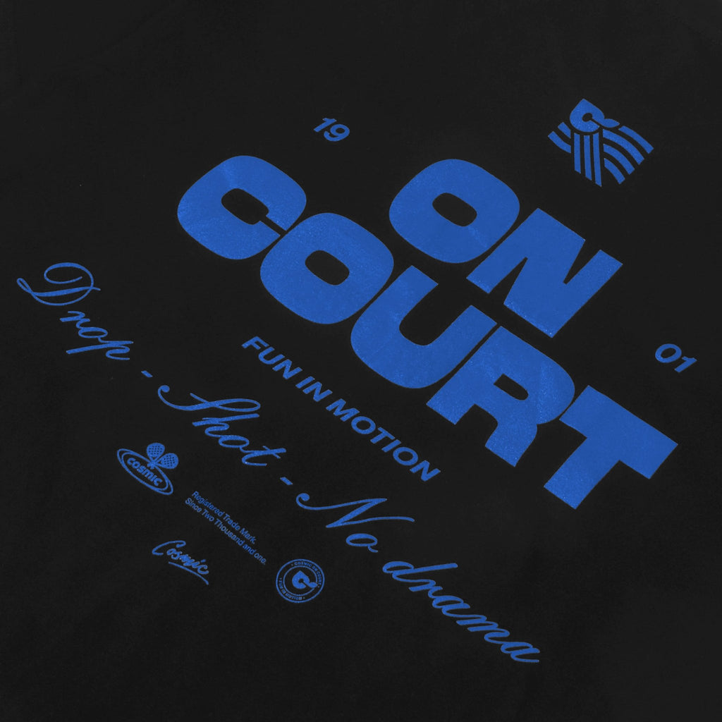 ON COURT MOTION BLACK - Cosmic Clothes Official