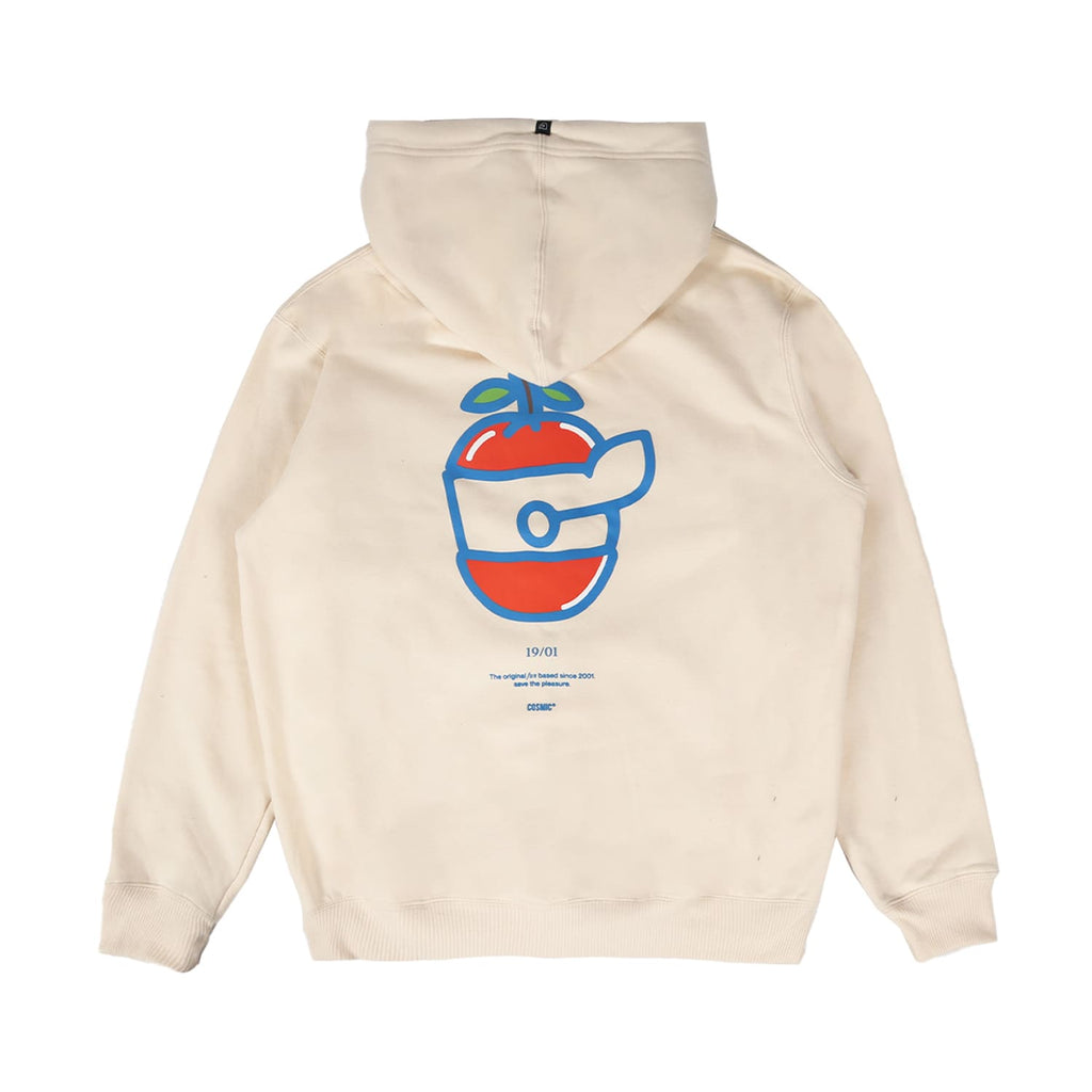 ORANGE LOGO ZIPPER OFFWHITE - Cosmic Clothes Official