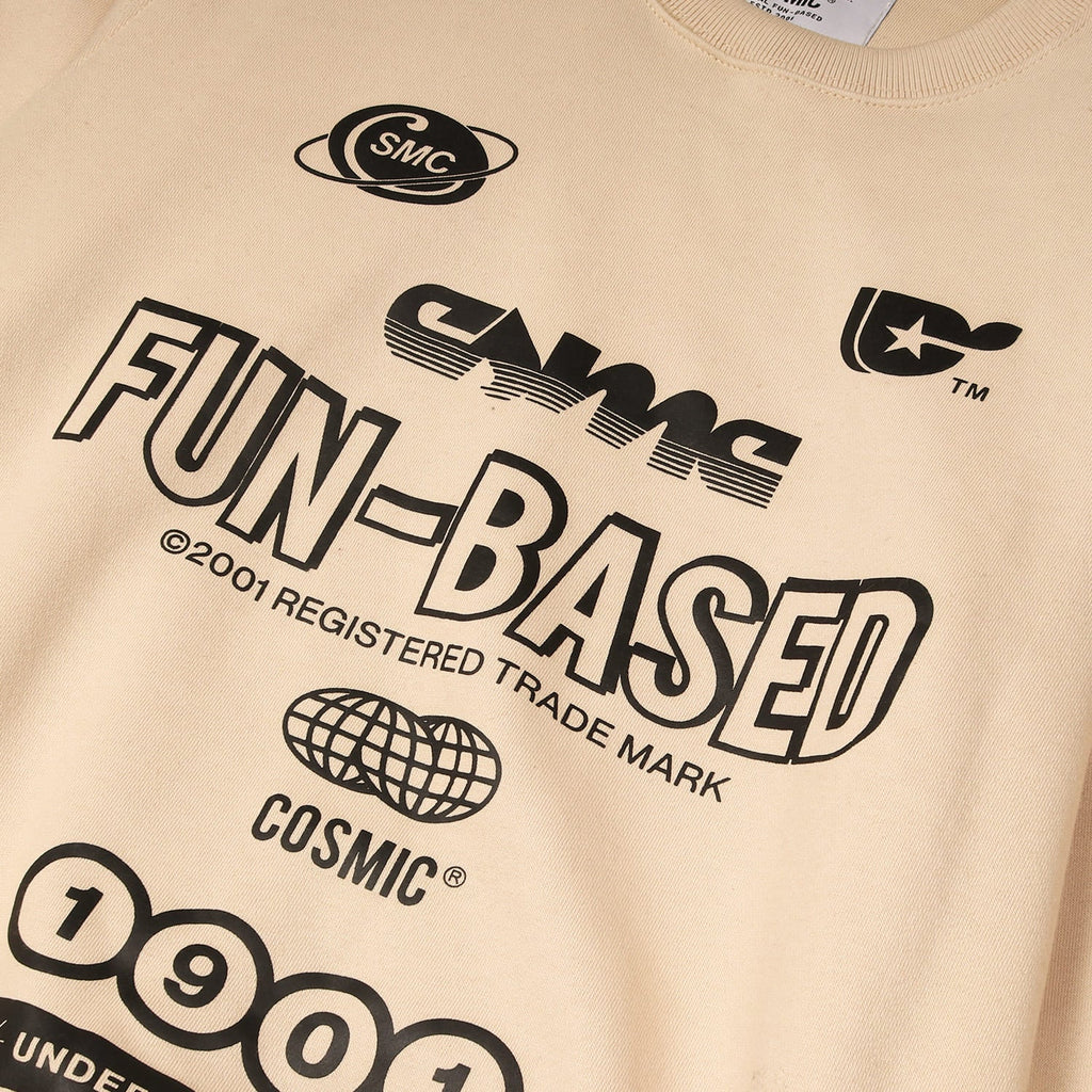 PANHOLZER CREAM CREWNECK - Cosmic Clothes Official
