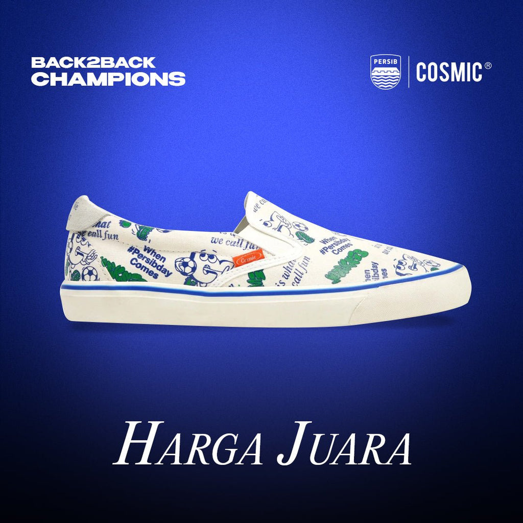 PERSIB x COSMIC SLIP ON - Cosmic Clothes Official