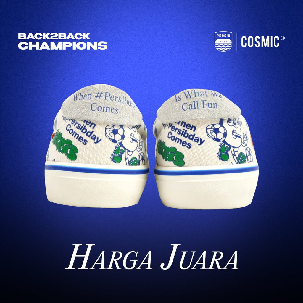 PERSIB x COSMIC SLIP ON - Cosmic Clothes Official