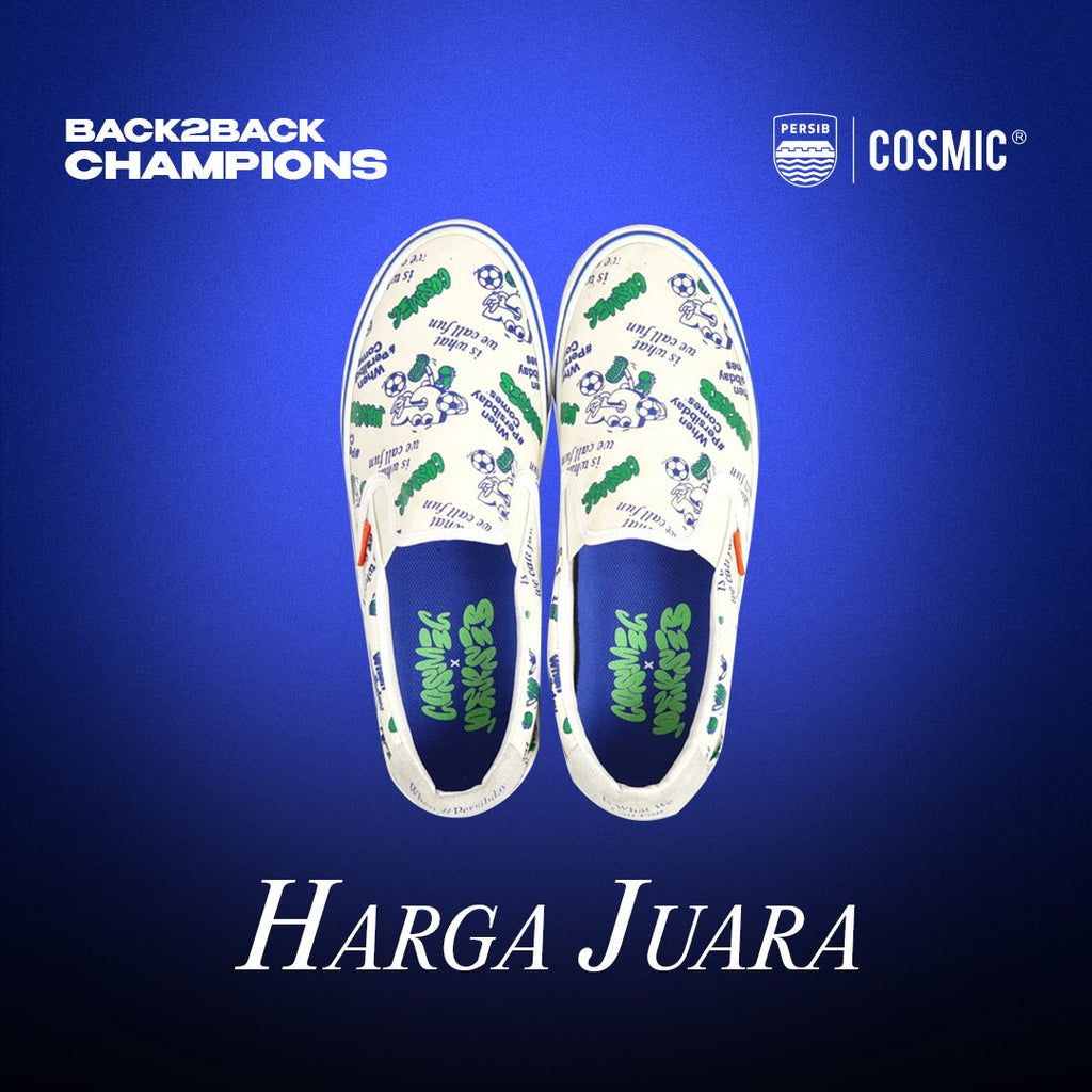 PERSIB x COSMIC SLIP ON - Cosmic Clothes Official
