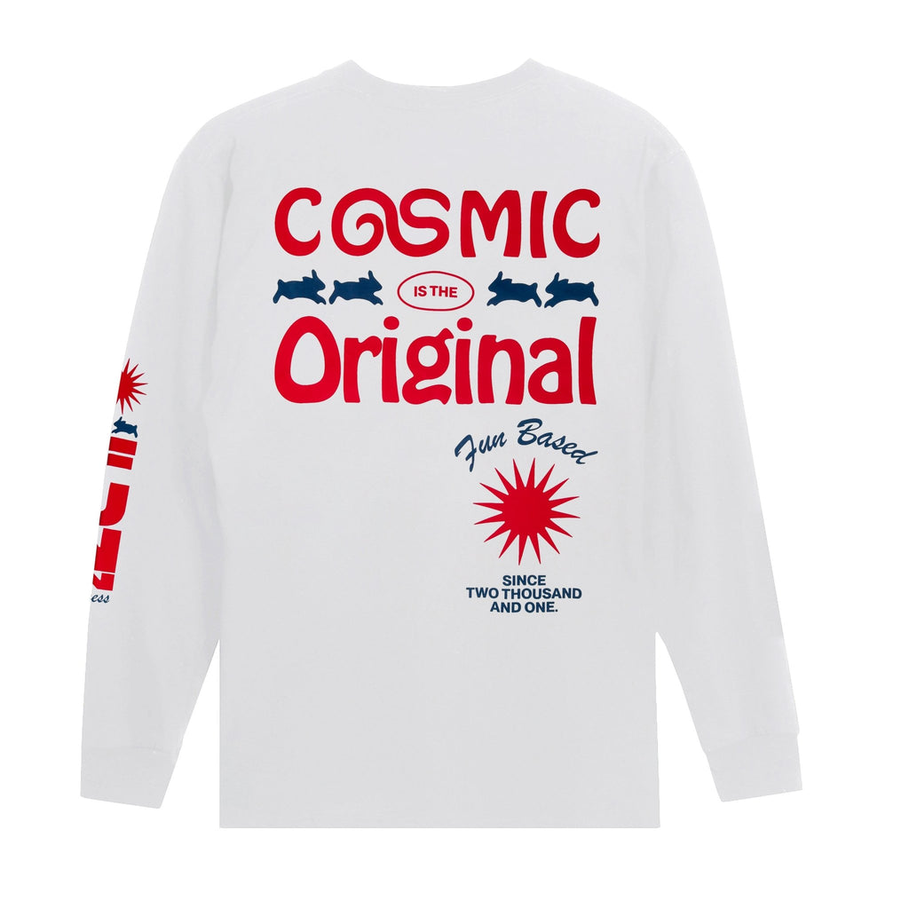 SHINE WHITE LONGSLEEVE - Cosmic Clothes Official