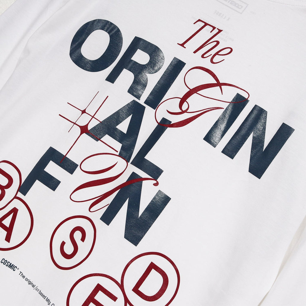 SPANIER WHITE LONGSLEEVE - Cosmic Clothes Official