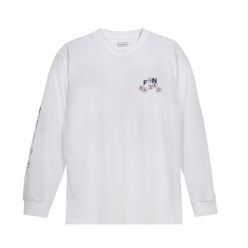 SPANIER WHITE LONGSLEEVE - Cosmic Clothes Official