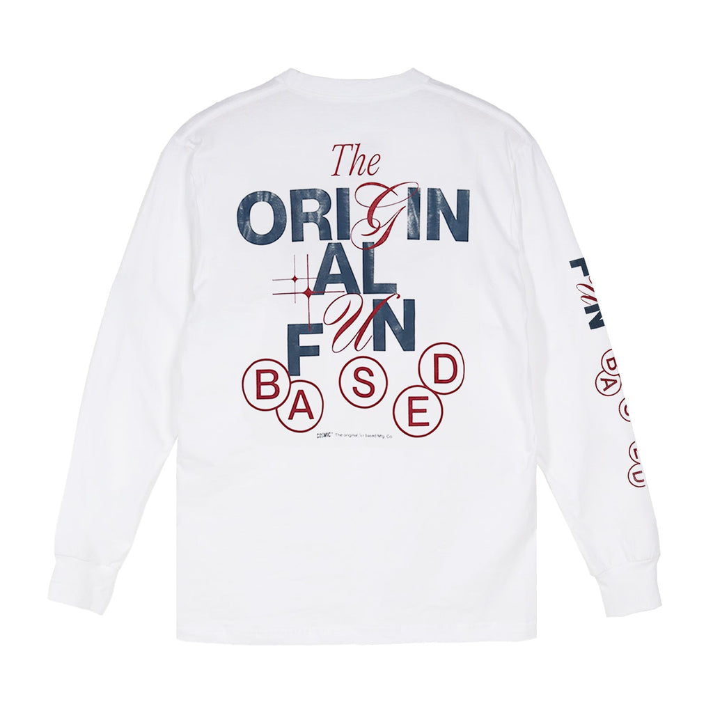 SPANIER WHITE LONGSLEEVE - Cosmic Clothes Official