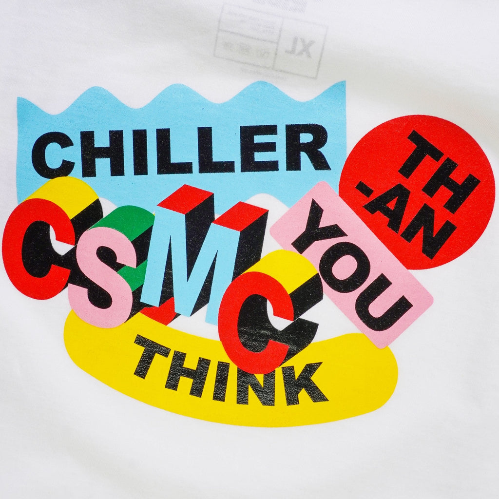 STANDIE LONGSLEEVE WHITE KIDS - Cosmic Clothes Official