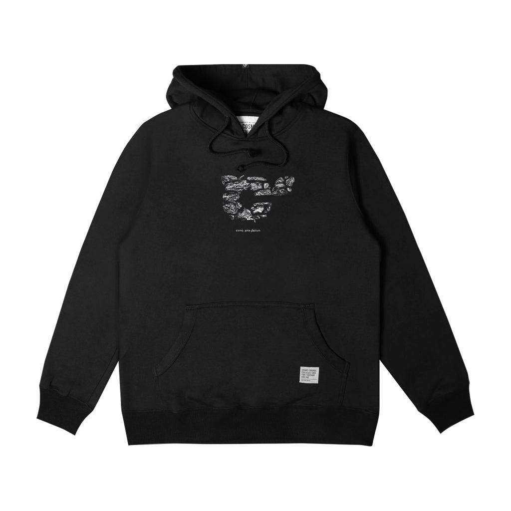 STONE HOODIE BLACK - Cosmic Clothes Official