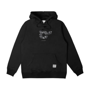 STONE HOODIE BLACK - Cosmic Clothes Official